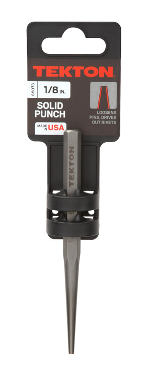 TEKTON 66073 1/8-Inch Solid Punch USA made