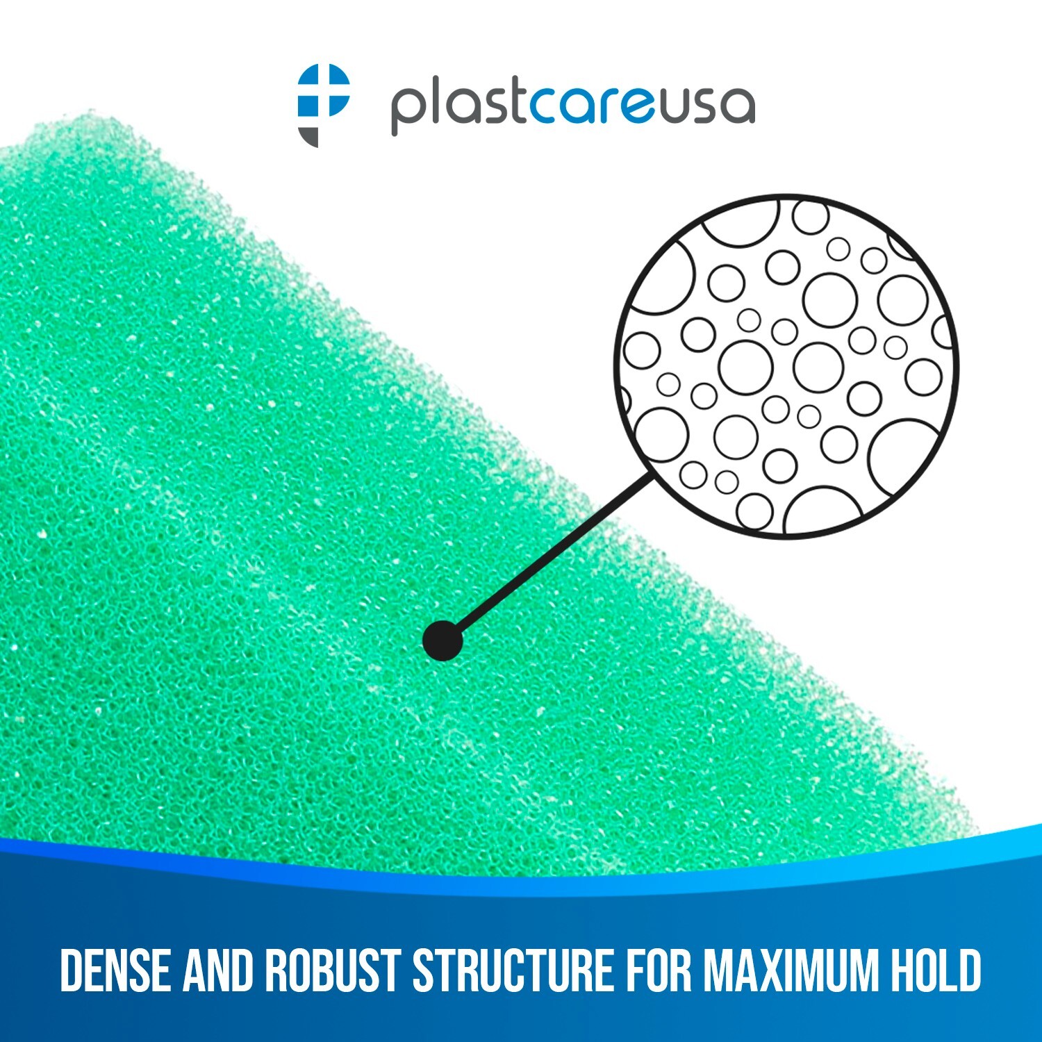 50 Endo Sponge Foam Green Dental Triangle Cushions Refills Inserts Files