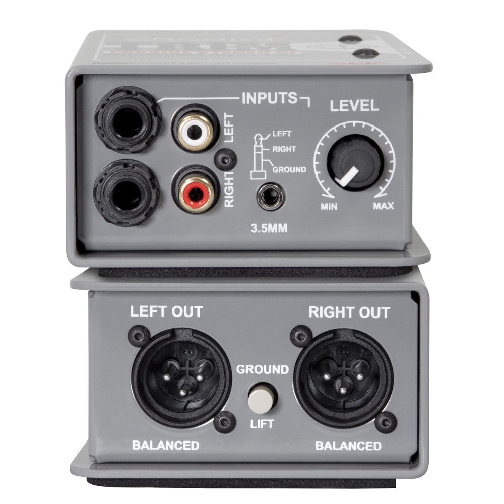 Radial Engineering Trim-Two Passive DI for AV with Level Control