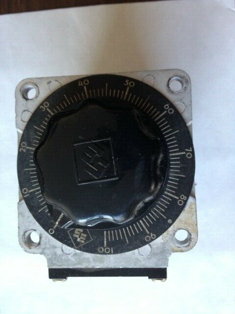 Variable Autotransformer, Panel Mount, 120 V, 4.5 A, 0.63 kVA, 50/60 Hz