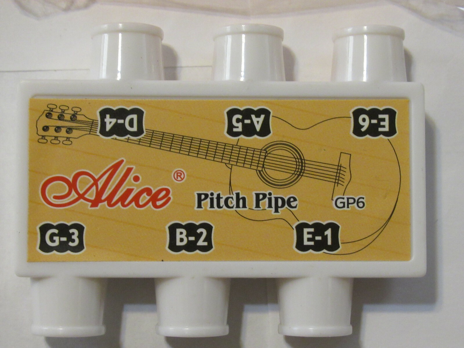 4 Pcs Alice A001 Guitar Pitch Pipe Tuner Brand New Factory Sealed FREE SHIPPING