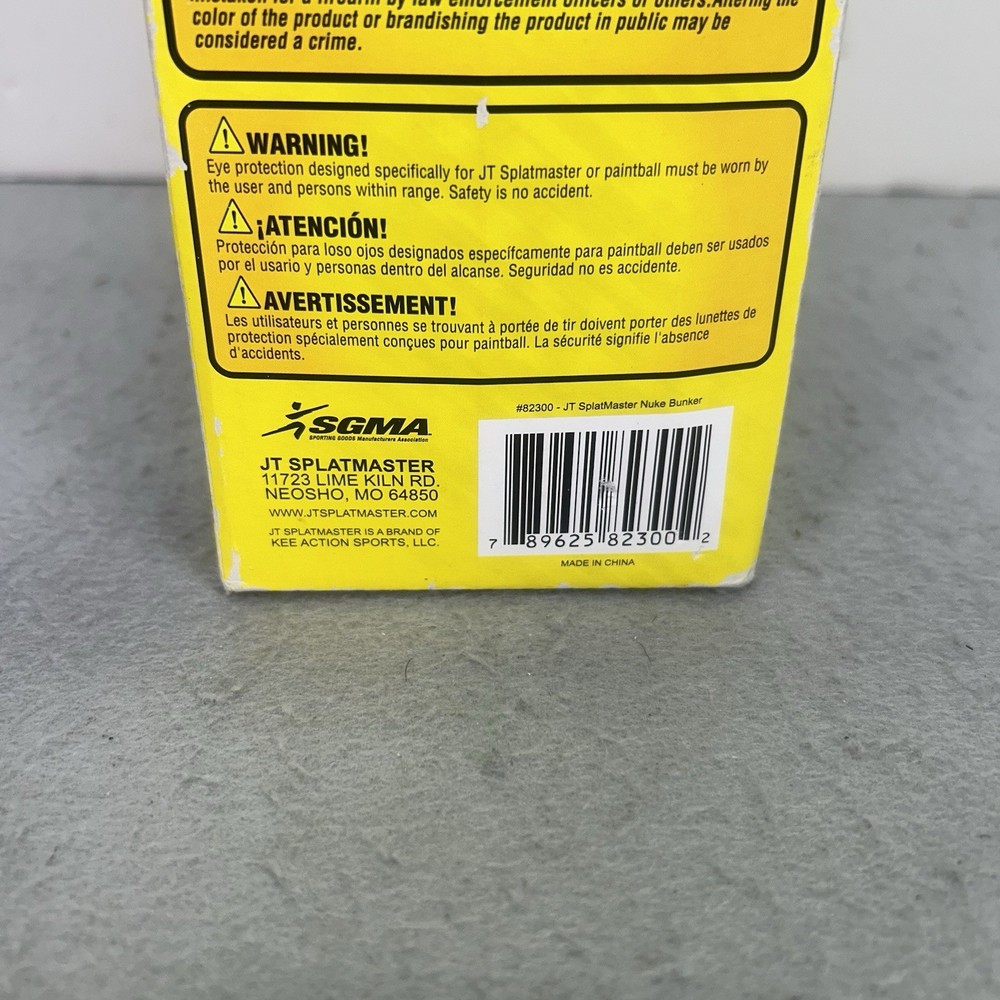 JT Splatmaster Inflatable Nuke Bunker NEW Open Box