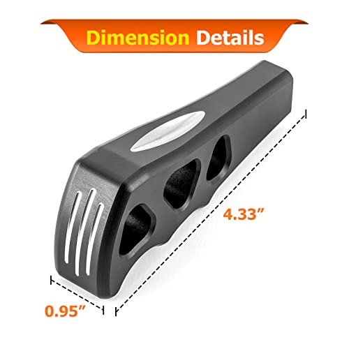 UTV X3 Shift Knobs Aluminum Gear Selector Shifter Knob Grip Compatible with