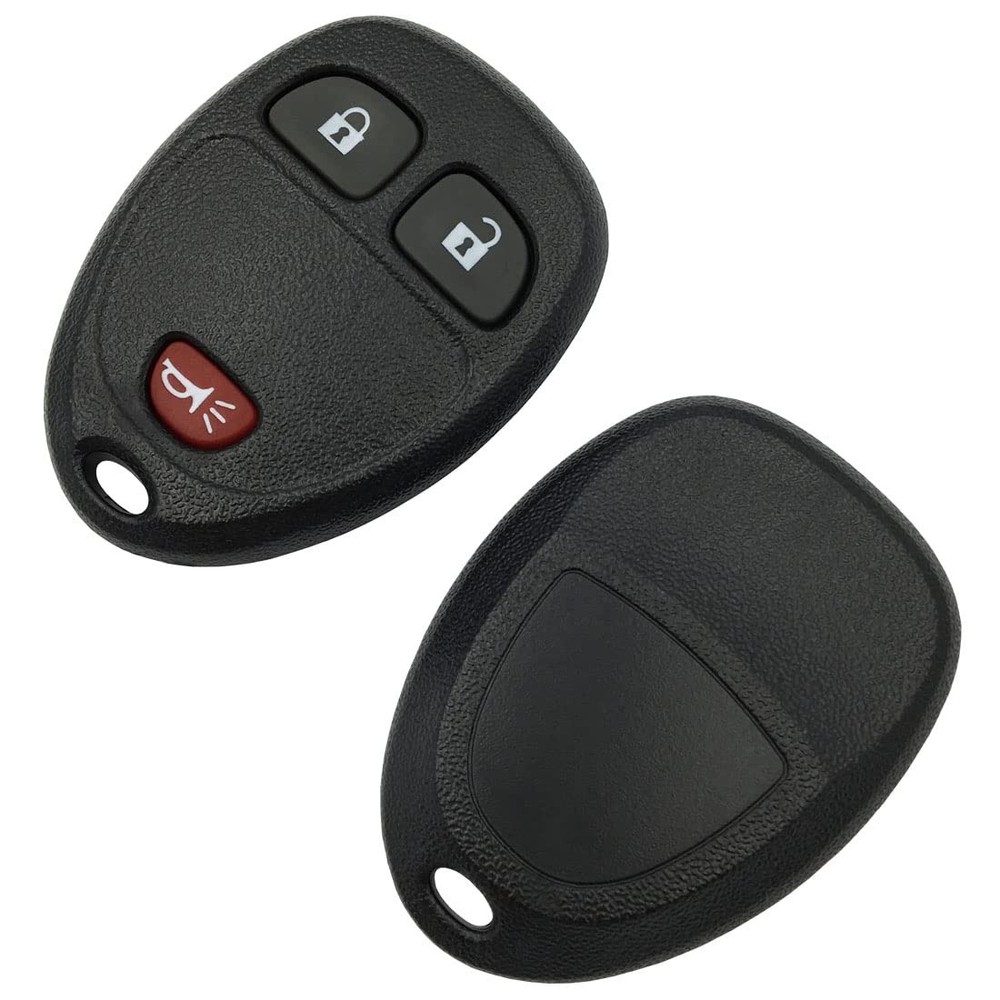 Keyless Entry Remote Control Key Fob Shell Case Replacement Fit for 3 Buttons