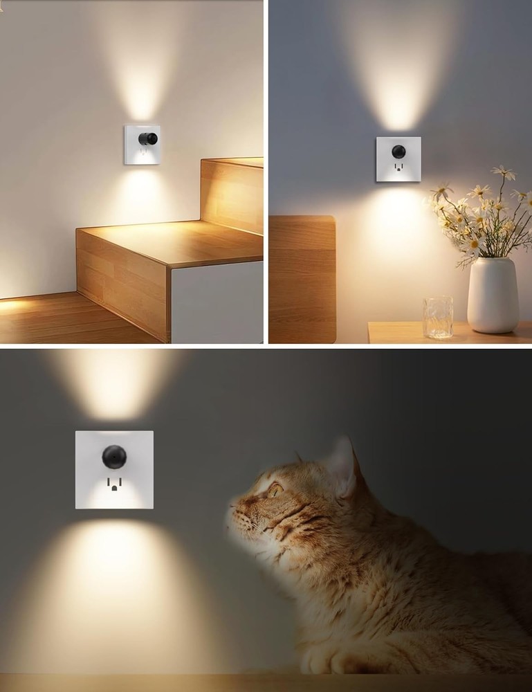 6 Pack Dusk to Dawn LED Night Lights