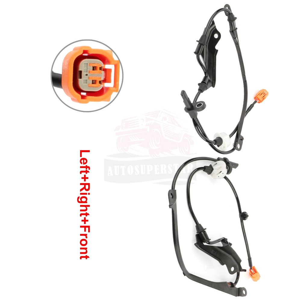 2 pcs Front Driver & Passenger ABS Speed Sensor For Acura TL 2004-2008