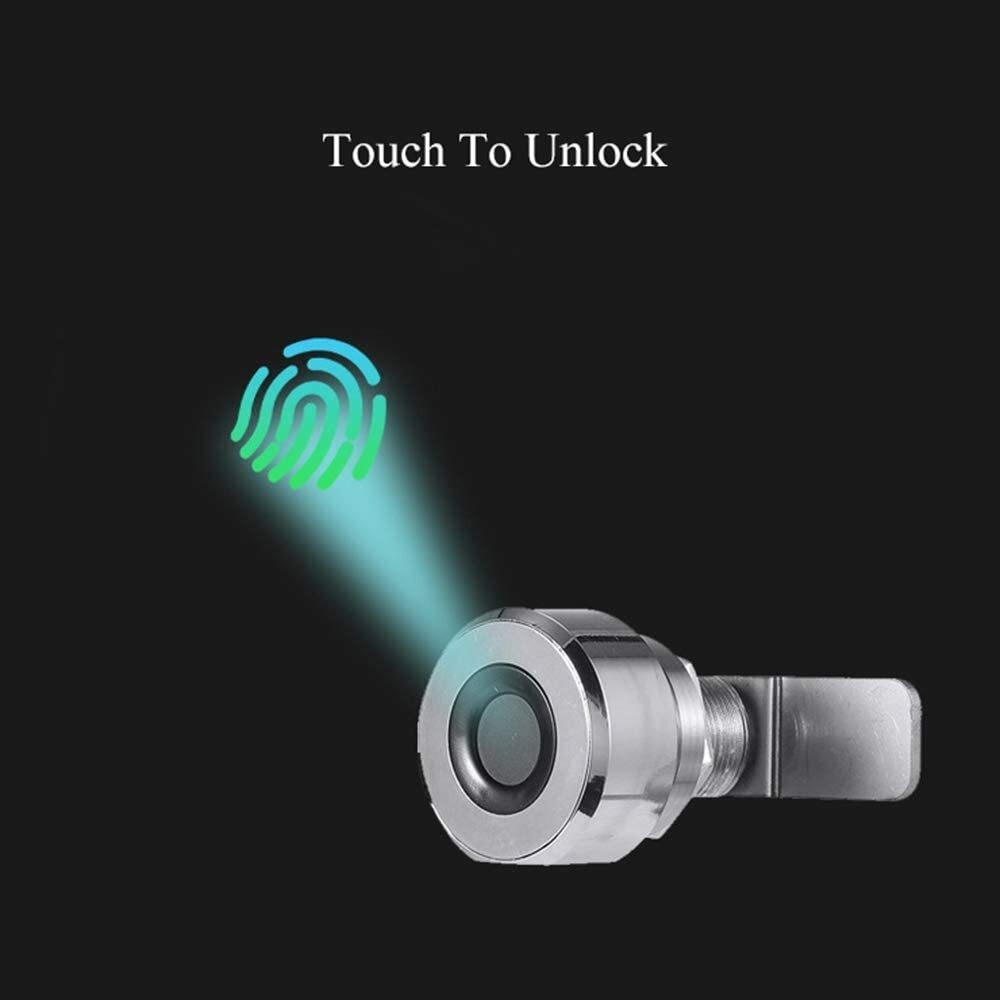 Smart Cabinet Fingerprint Lock APP Remote Unlock Security Device for Drawer Safe