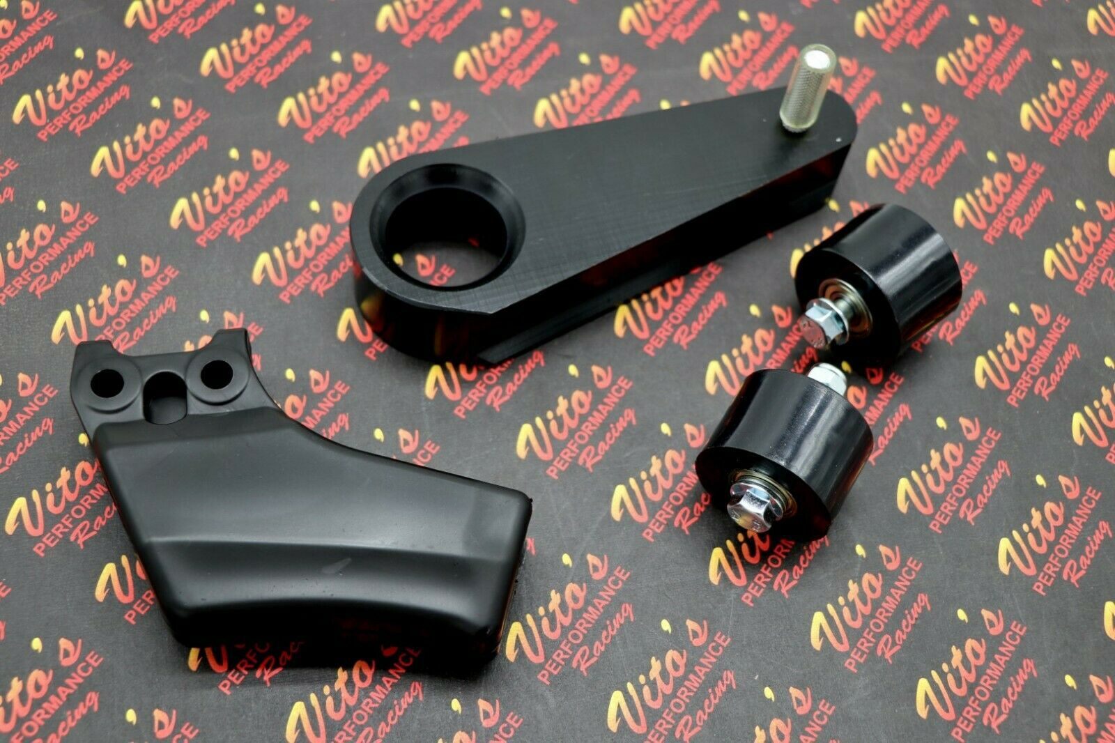 NEW swingarm chain guide + slider + rollers Yamaha Banshee Vito's Performance
