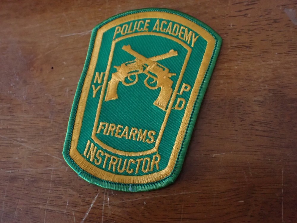 ACADEMY INSTRUCTOR  EARLY OBSOLETE VEST PATCH BX AA #79
