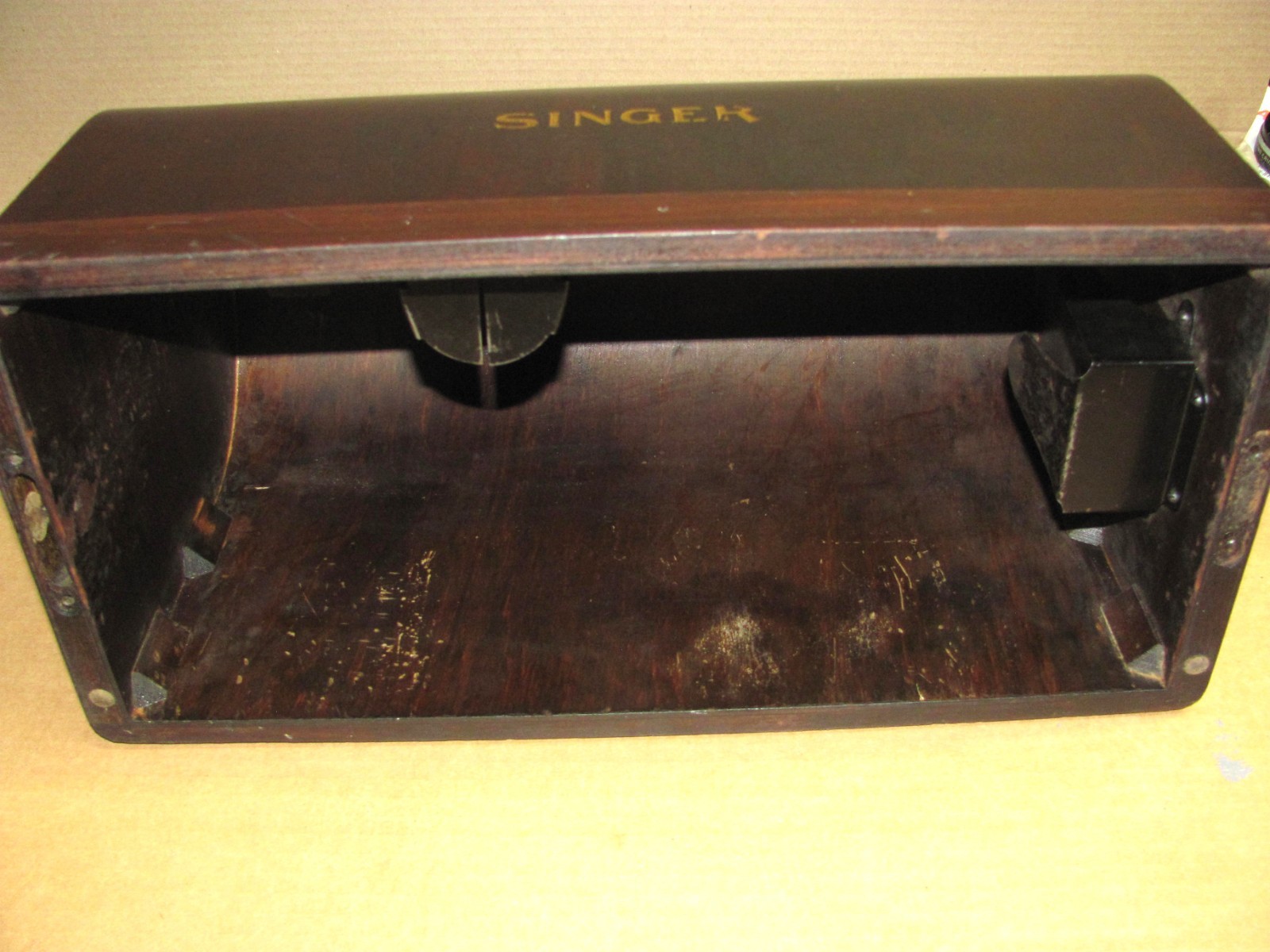 Singer Sewing Machine 99 128 Bentwood 3/4 Size Carrying Case Top Lid Only