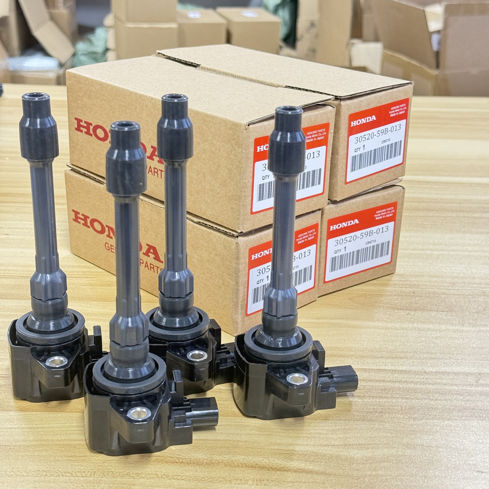 4X OEM Ignition Coil For Honda Accord Civic CRV Acura UF781 3052059B013 US NEW