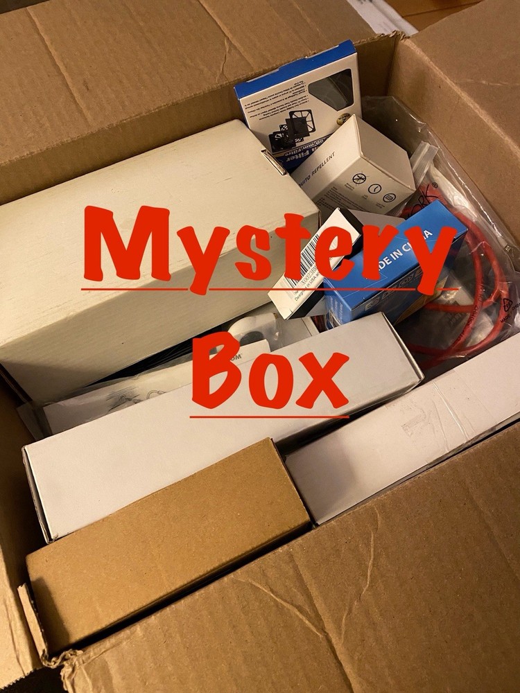 **Mystery Box Electrical Items Computer Adapters Cables HDMI Cords Misc NIP
