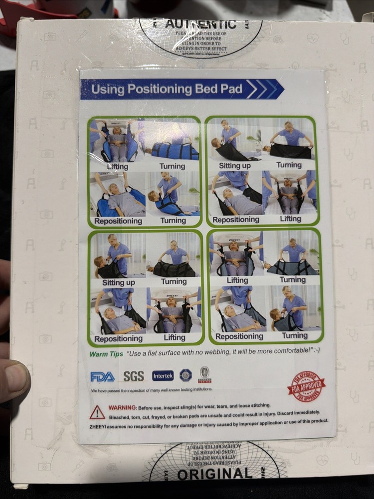 Multi Purpose Positional Bed Pad Multi Positioning