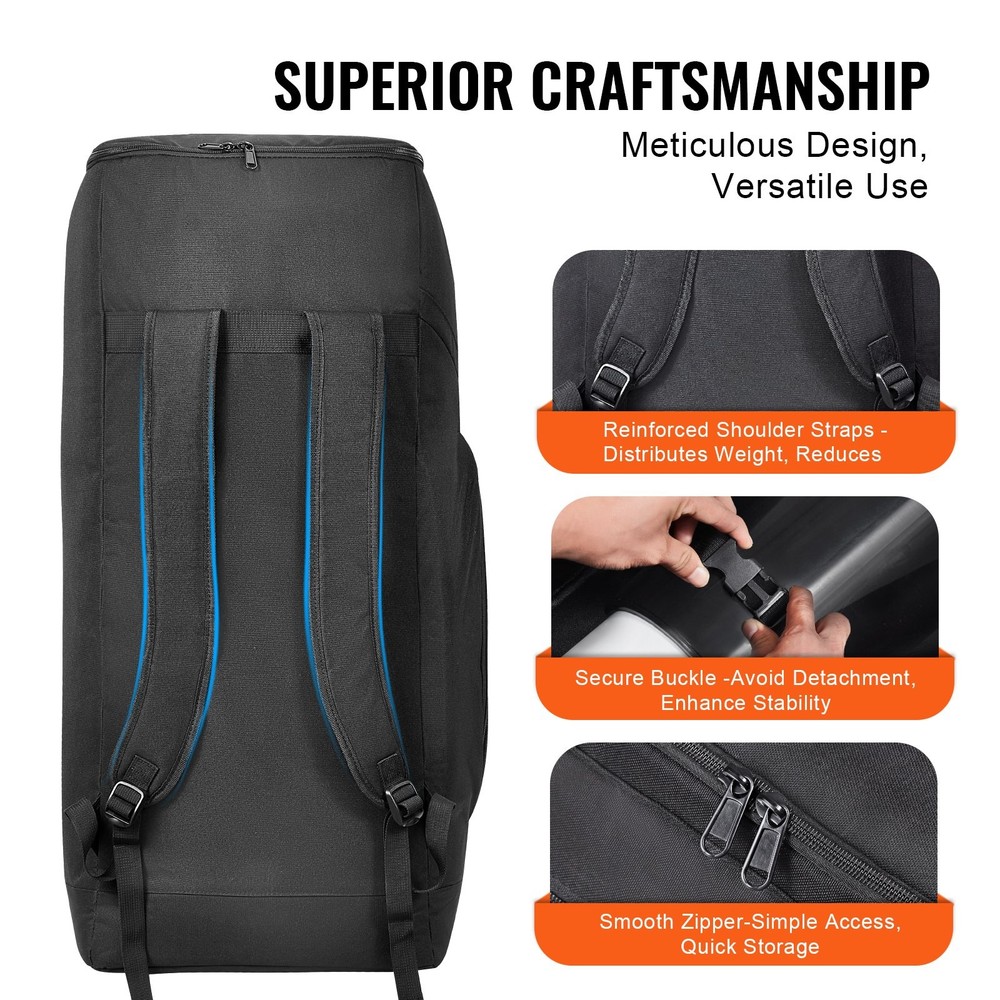 [New]Telescope Case, 29.9", Telescope Storage Backpack with Secure Strap, Pocket