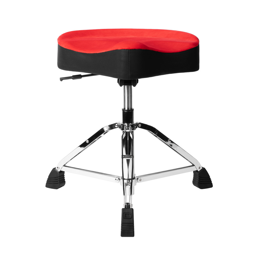 Gator Frameworks Air Glide Drum Throne Saddle Seat - Red