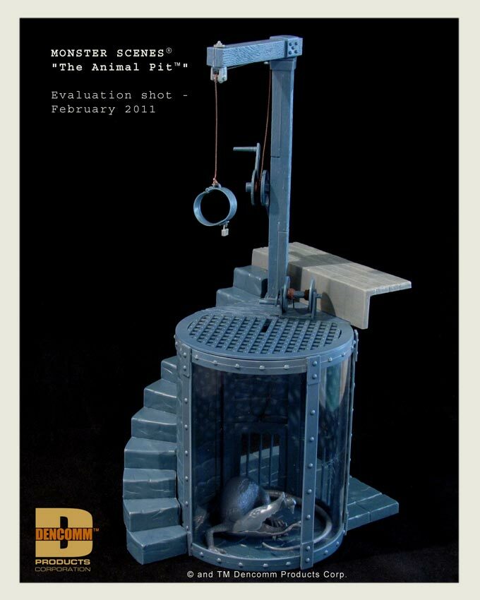 Monster Scenes Model Kit the Animal Pit by Dencomm