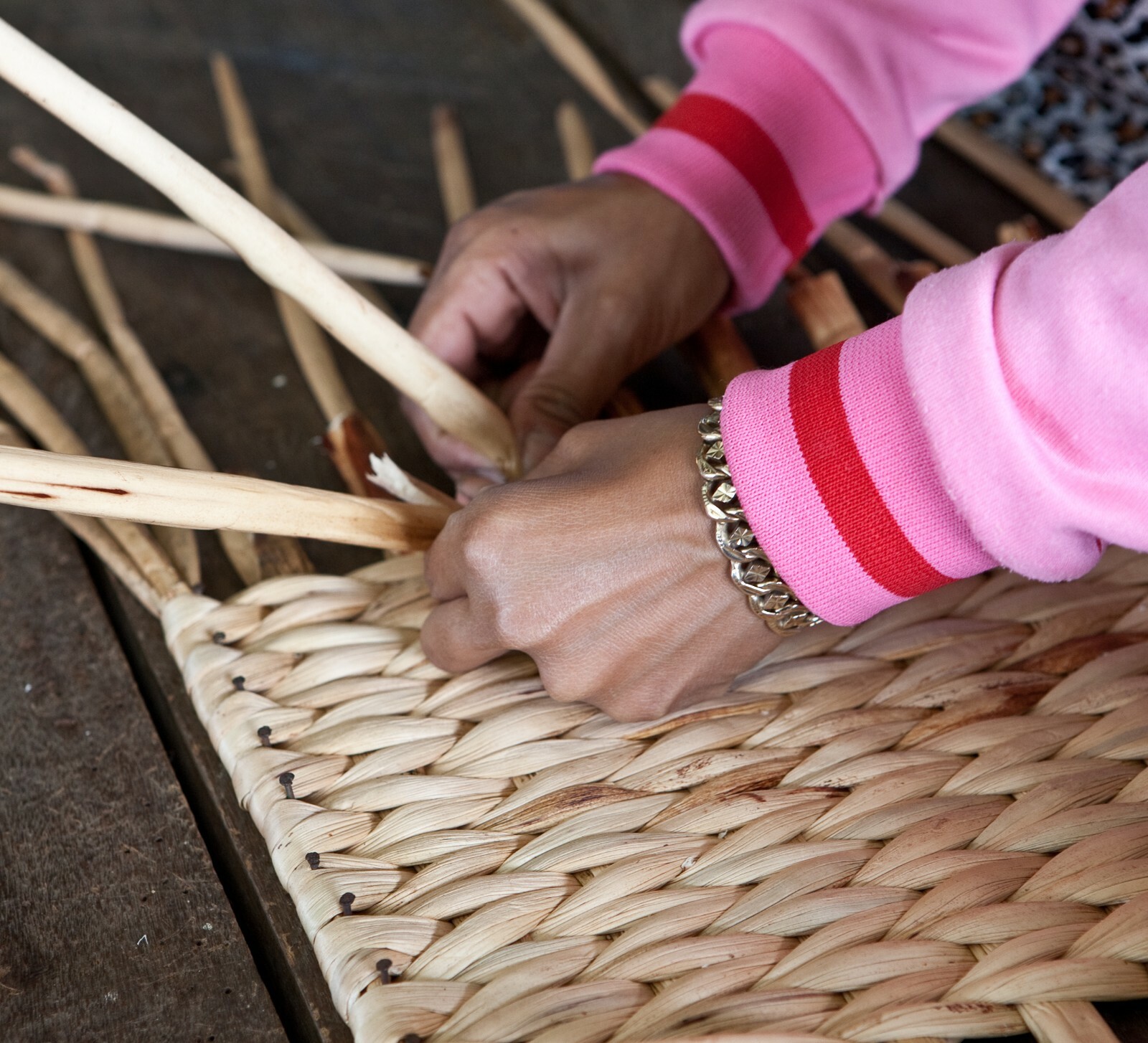 eHemco Water Hyacinth Storage Wicker Baskets, Natural, Set of 6(Collectible)3T6B