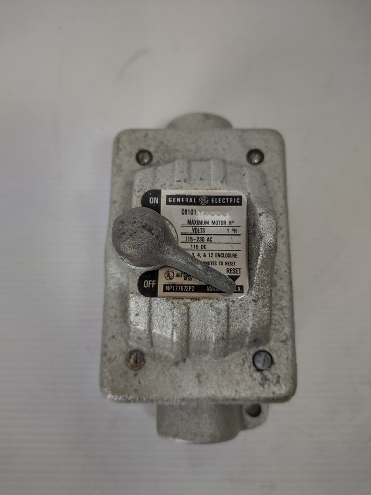 GE CR101V400J MANUAL MOTOR SWITCH 1HP