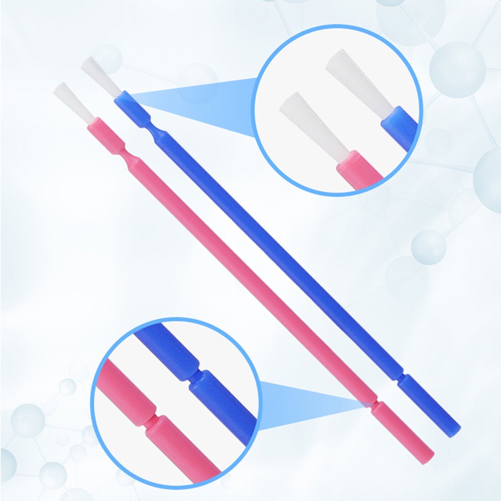 Dental Disposable Microbrush Applicator Micro Tip Brush Long Handle Gingival