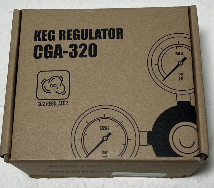 Keg CO2 Regulator 0-60psi NOB