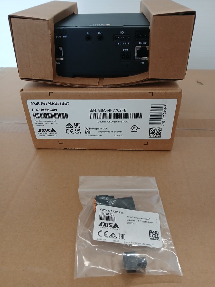 Axis Communications F41 Main Unit - 0658-001 New