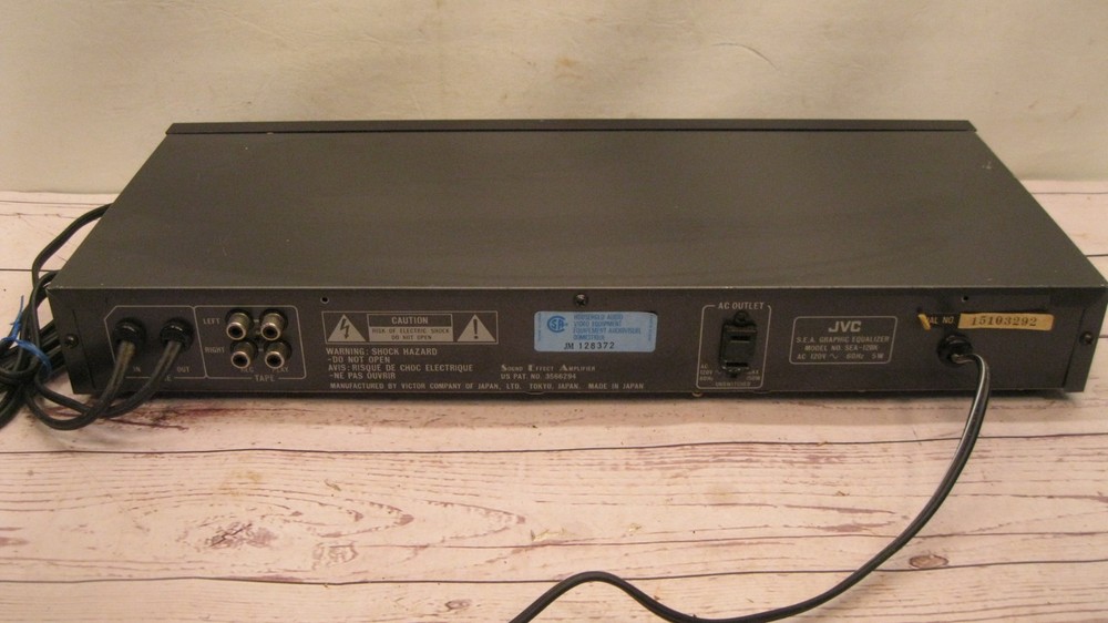 JVC Sea-12 S.E.A. Graphic Equalizer