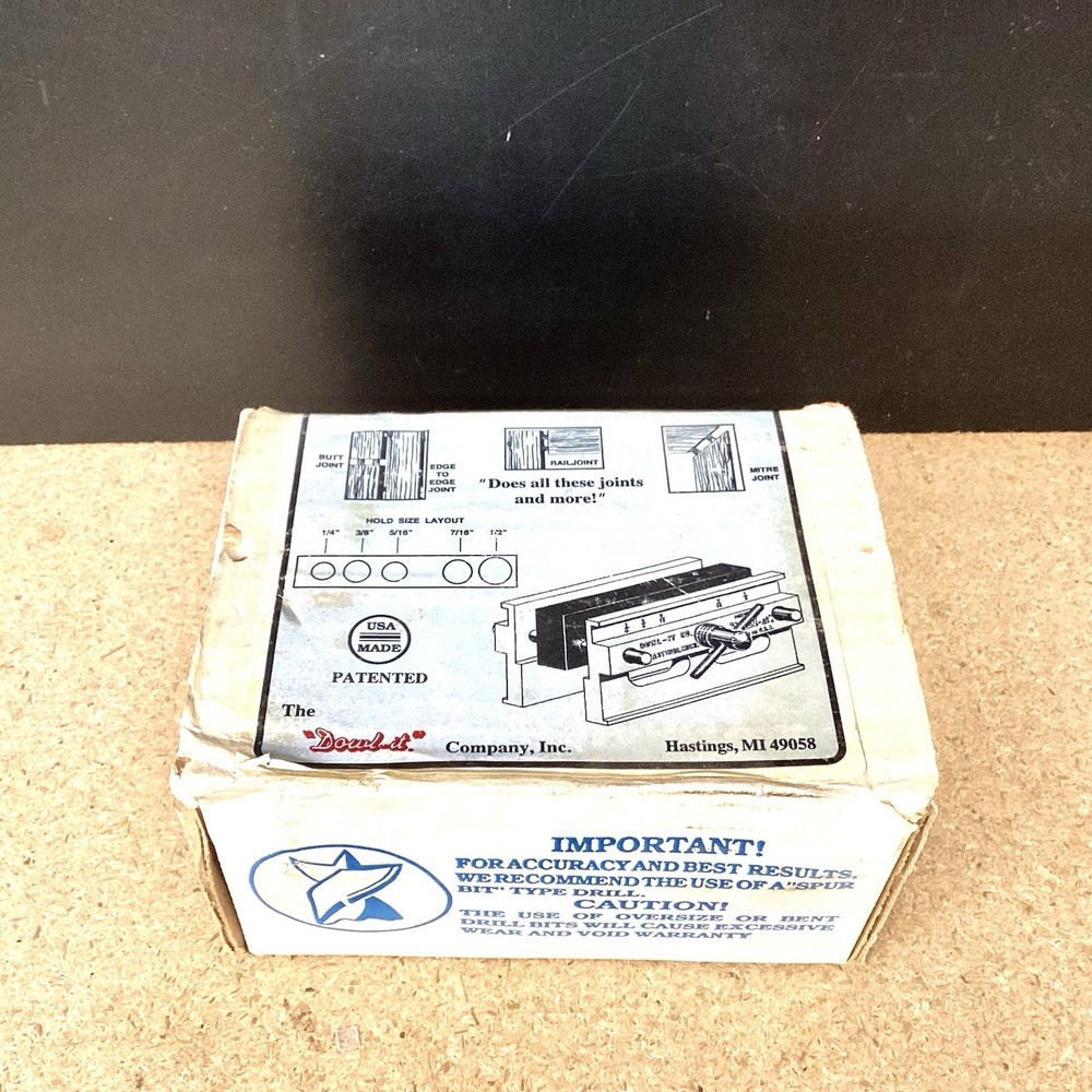 “Dowl- It” Self Centering Dowling Jig Model #1000