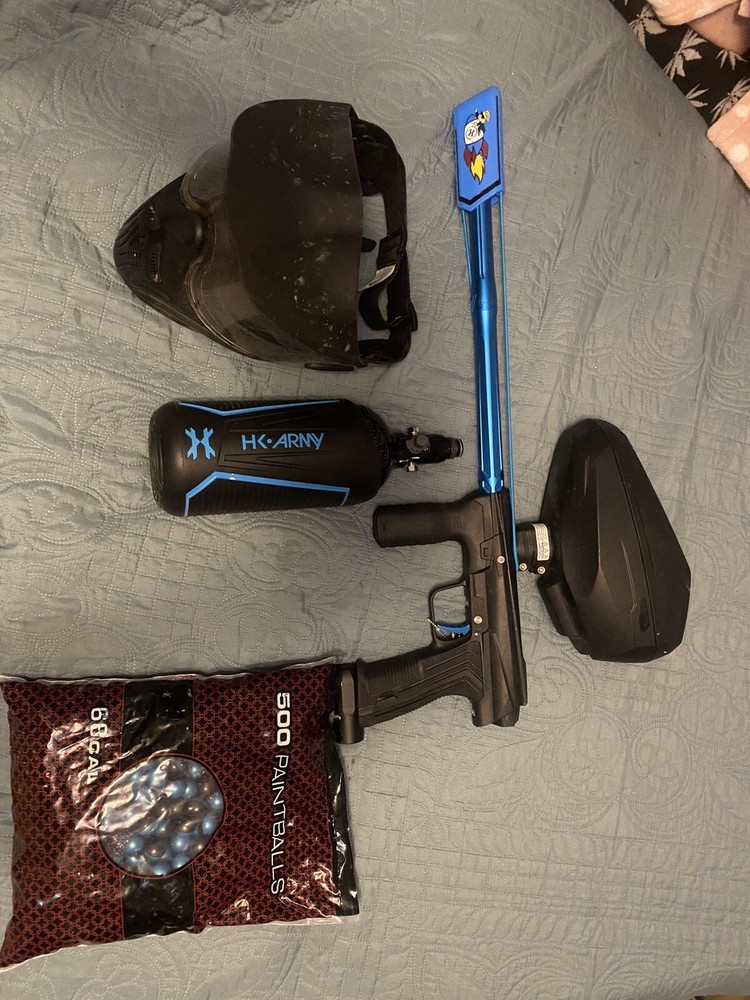 paintball gun used