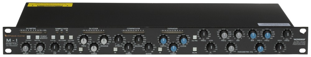 Wheatstone Vorsis M-1 AES Digital 96KHz Voice Processor Preamp Compressor M1