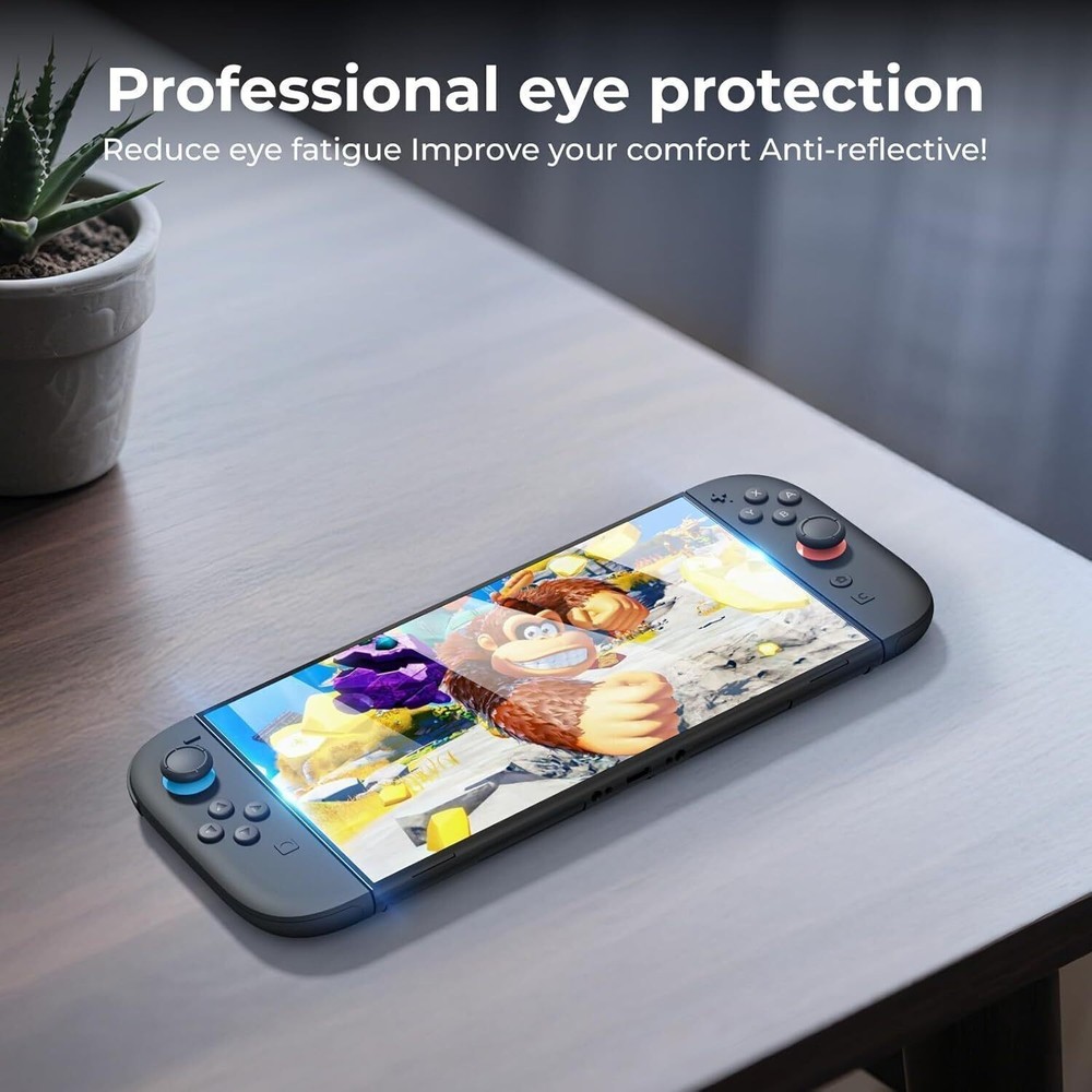 4PCS For Nintendo Switch 2 (2026) Screen Protector New 2 Pack 9H Tempered Glass