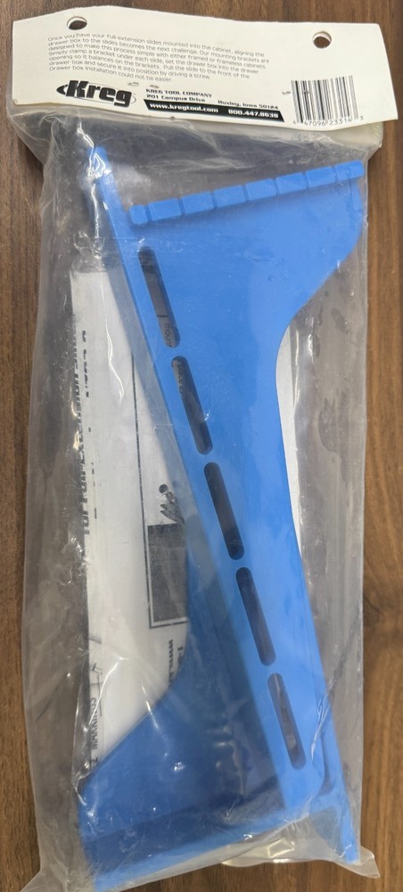 Kreg Drawer Mounting Brackets - KR-0401 - New