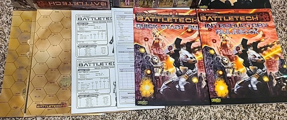 Catalyst Classic Battletech Introductory Box Set Great Condition