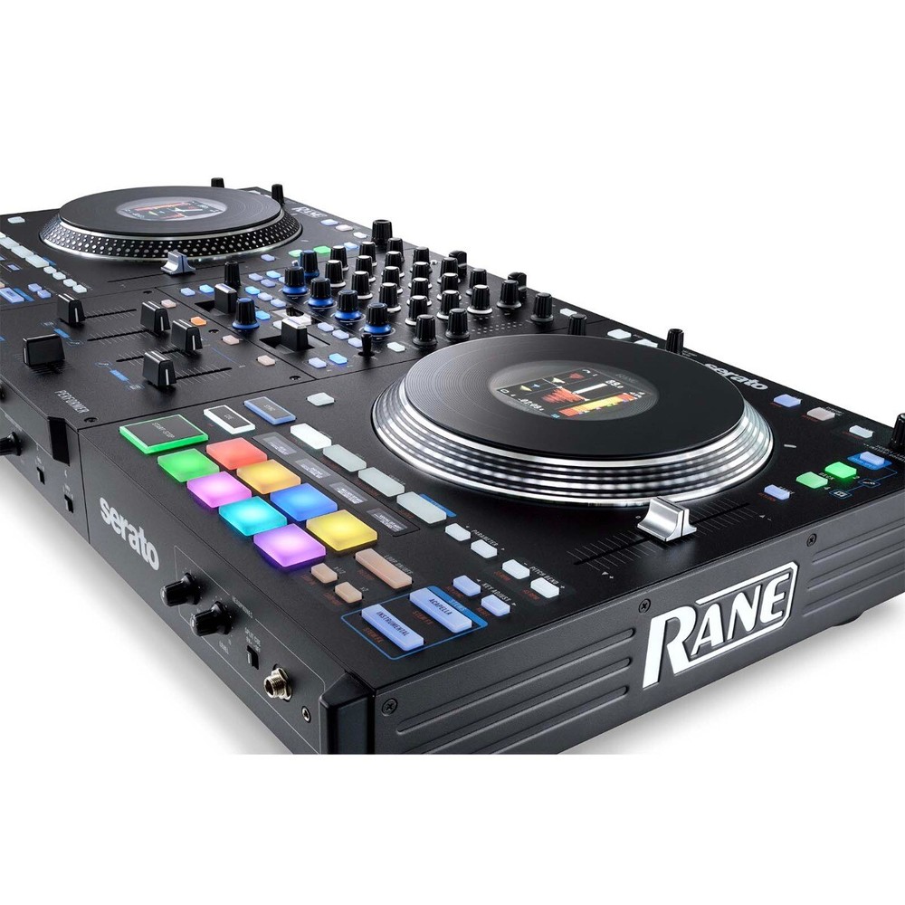 Rane PERFORMER 4-Channel Motorized Stems Pro DJ Controller w Black Case