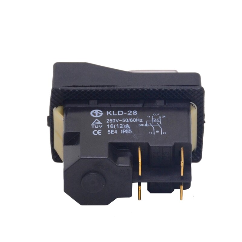 4 Pin 16A Push Button Switch Industrial Electromagnetic Pushbutton Switch