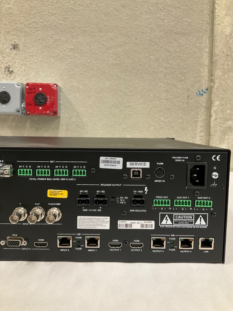 Crestron DMPS3-300-C 3-Series DigitalMedia Presentation System 300