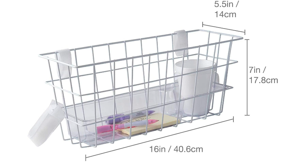 Walker Storage Basket Insert Tray Cup Holder Lightweight No Spill Secure Holding