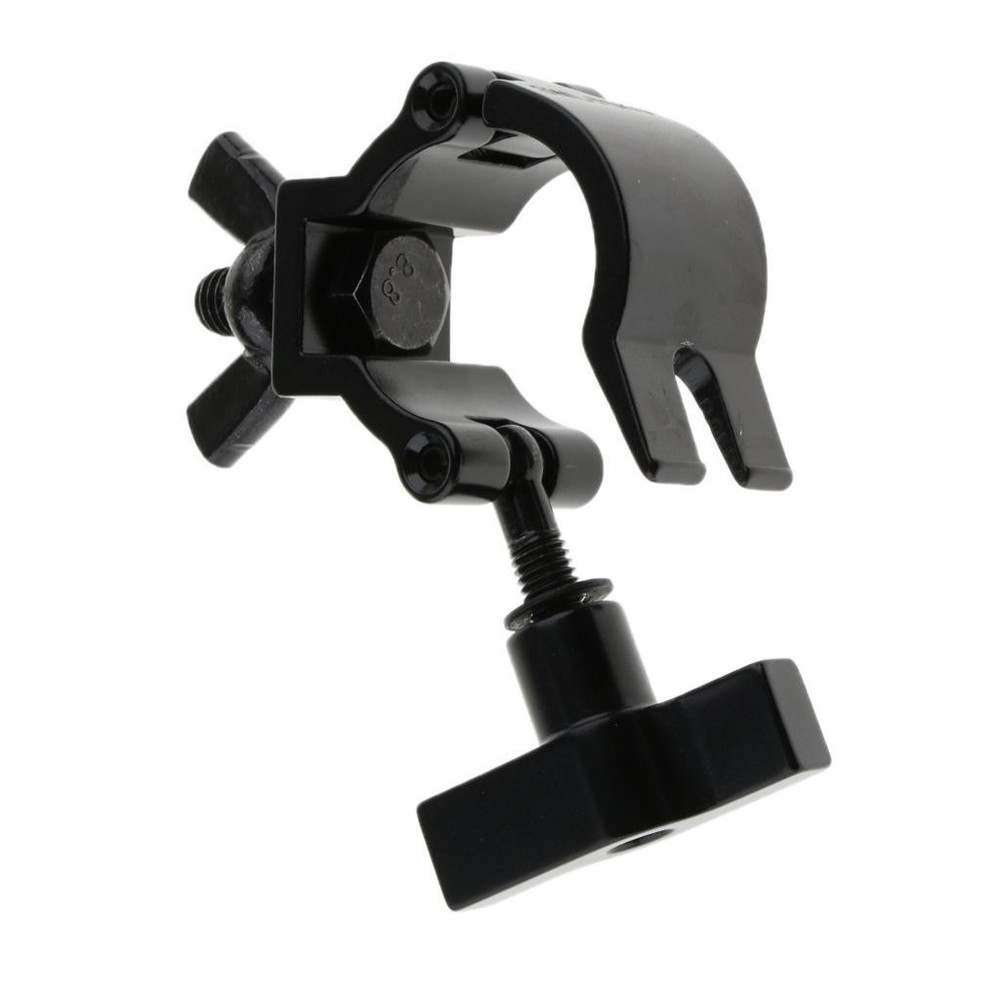Durable Black Hook Bracket 165.34lb Capacity for Stage
