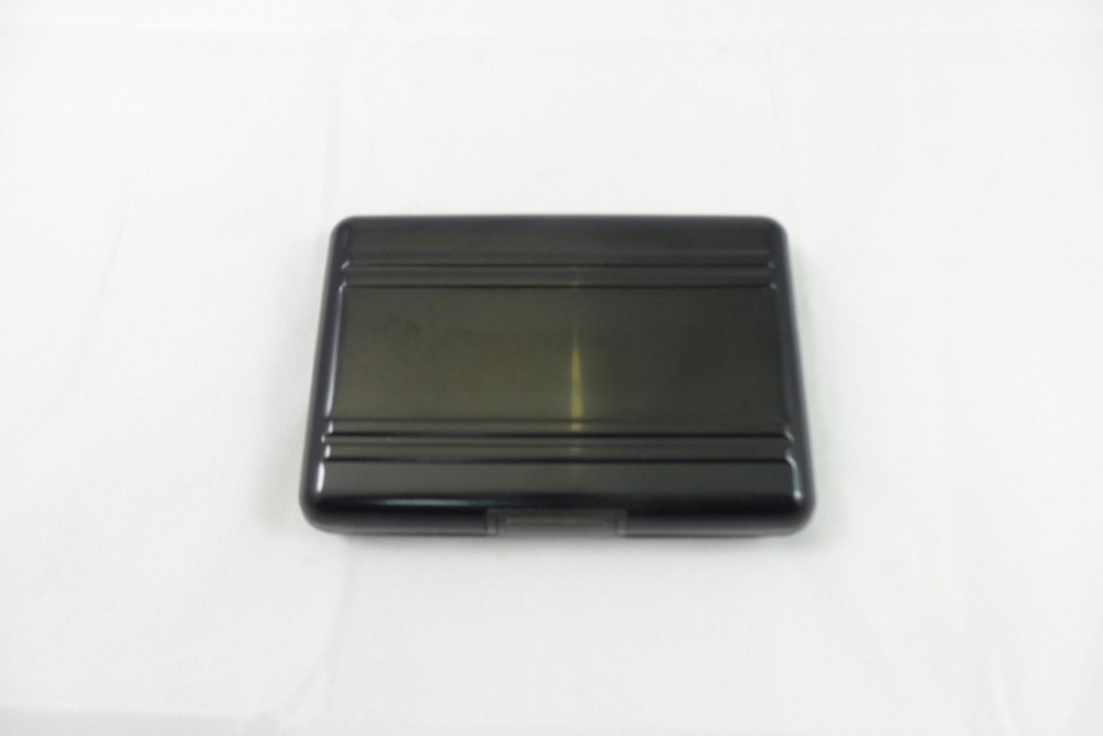 Metal Hard Case for CompactFlash Memory Cards - 4 Slots - Black