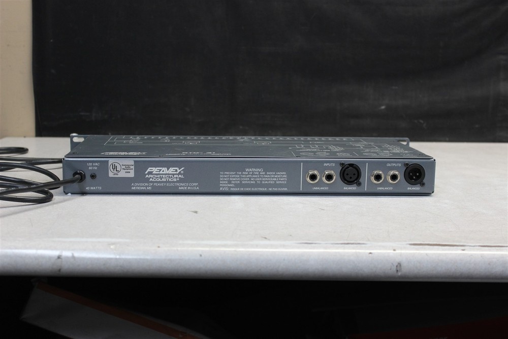 Peavey RTD 31 1/3 Octave Graphic Equalizer