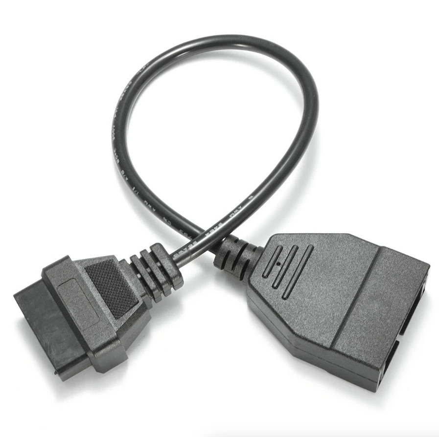 12 Pin OBD1 to 16 Pin OBD2 Convertor Adapter Cable for GM Car Diagnostic Scanner