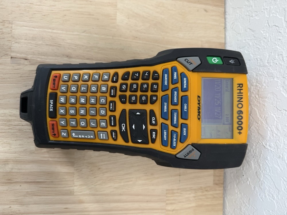 Dymo Rhino 6000+ Label Printer Unit Only + Charging cable