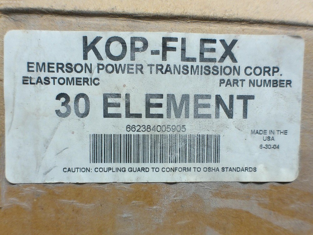KOP-FLEX SIZE 30 COUPLING ELEMENT UNMP