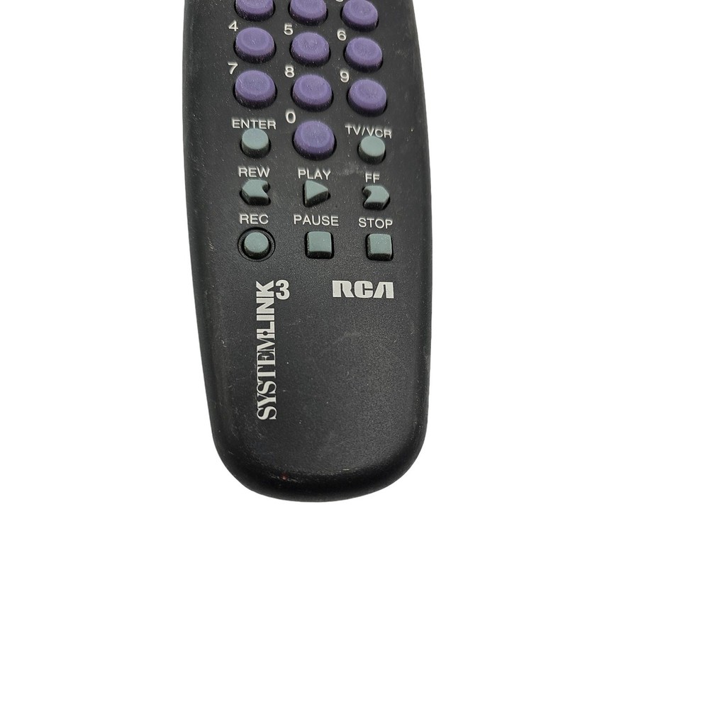 RCA Universal Remote Control Systemlink 3 for TV, VCR, and Cable Box