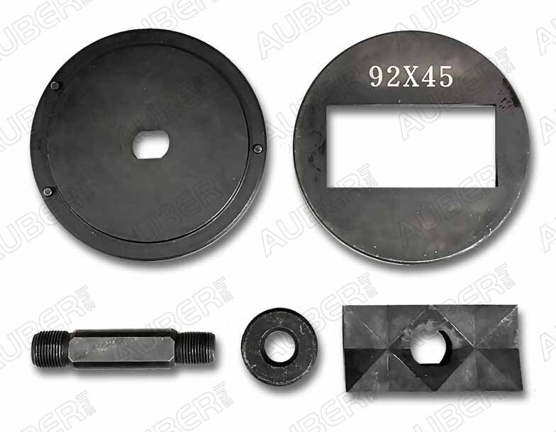 1/8 DIN 45x92mm Knockout Punch & Die Set