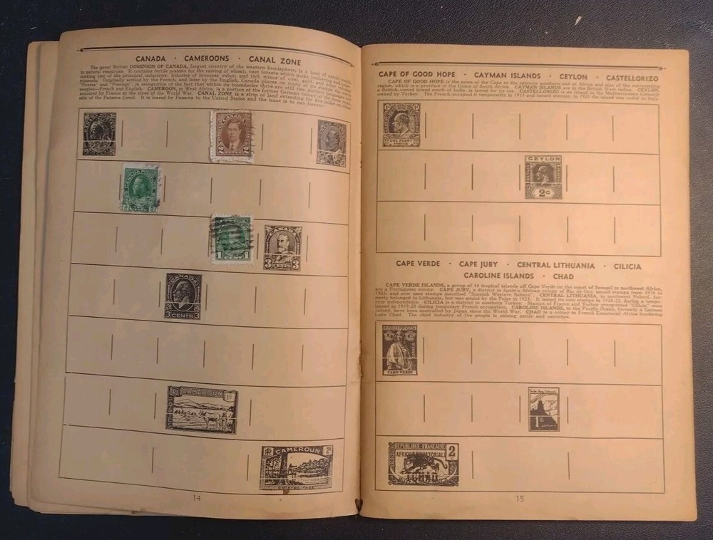 Discoverer Album Stamp Collector's Book