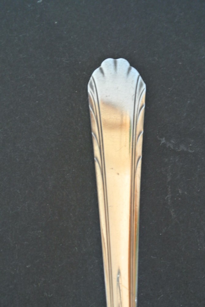 National Silver Co. NTS 16 Pattern Silverplate 8.25" Serving Fork