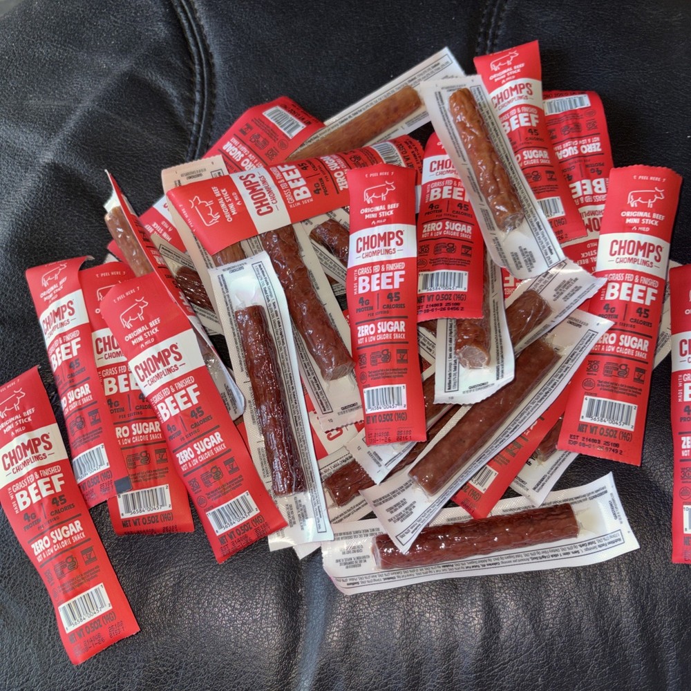Chomps Snack Sticks Minis 40 Mini Jerky Sticks