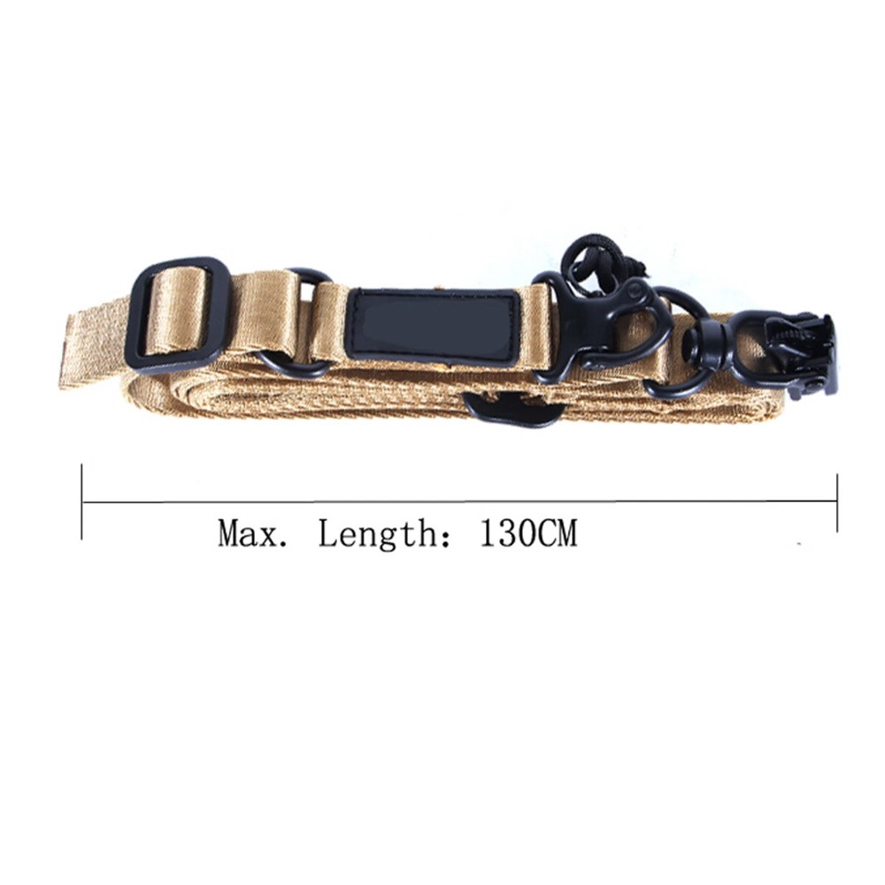 MS2 Tactical Khaki 2 Points Multi-Mission Rifle Sling Gun Strap System Mount Set