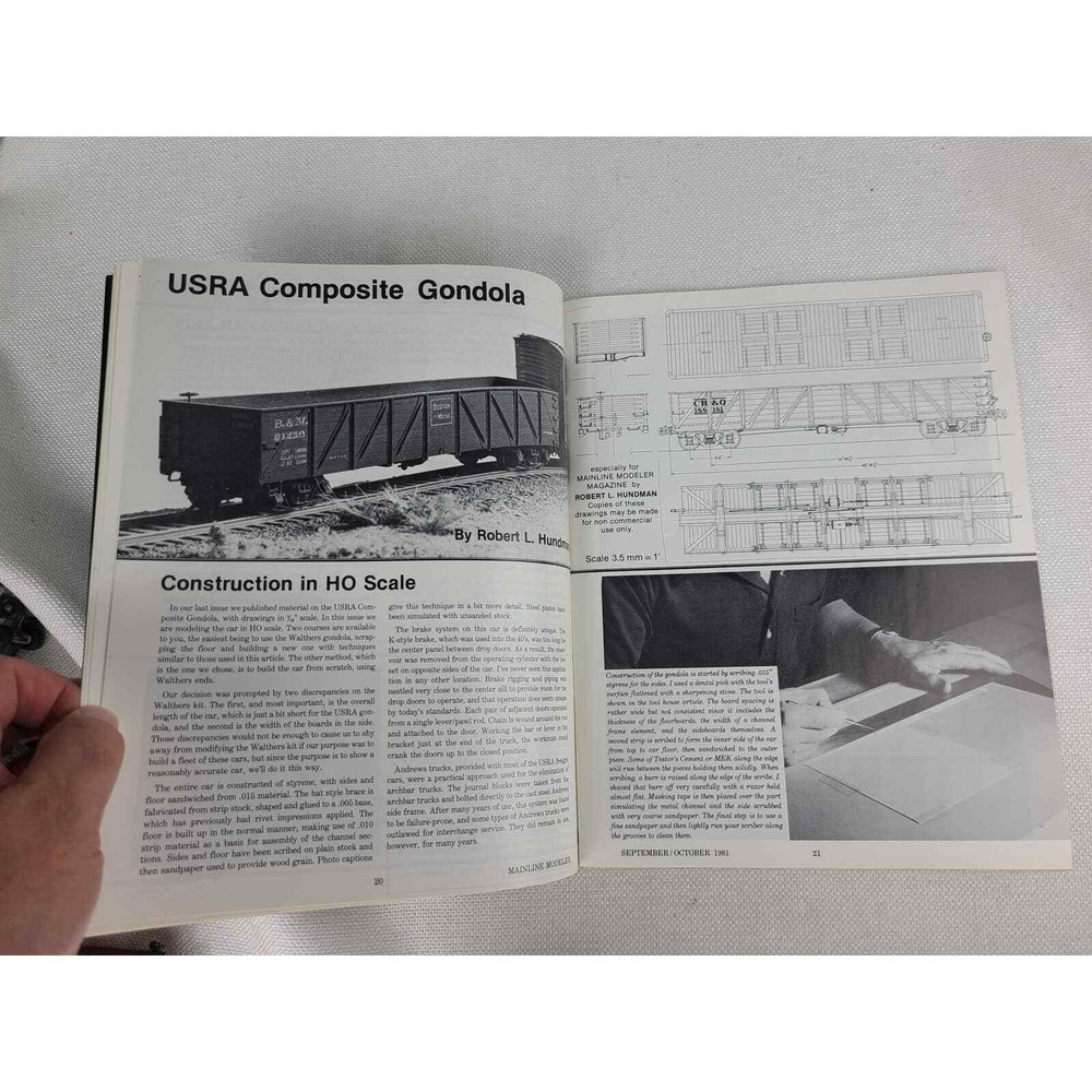 Mainline Modeler Volume 2 Number 5 September October 1981 (QU) (CY)