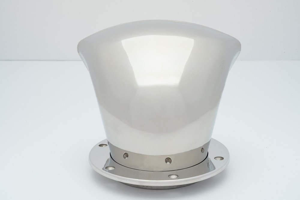 (1) 3" Low Profile Dorade Cowl Vent with Deck Plate Set